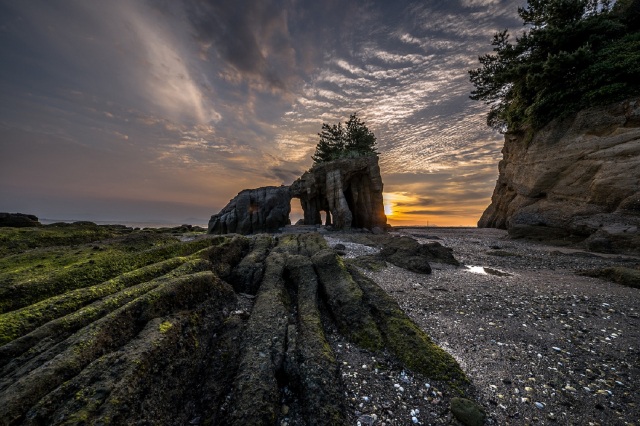 本山岬公園くぐり岩