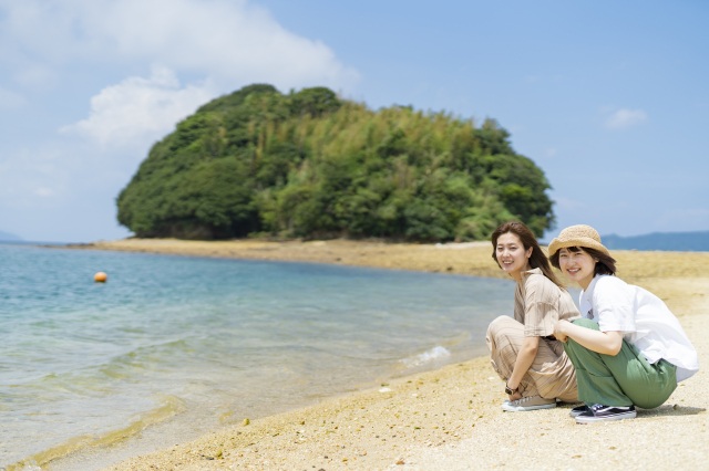 真宮島(エンジェルロード)