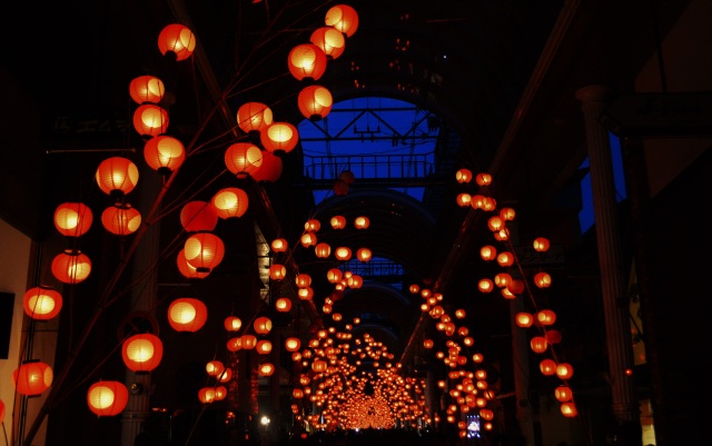 日本三大火祭り 山口七夕ちょうちんまつり