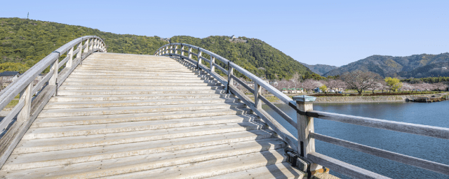 錦帯橋早朝さんぽ